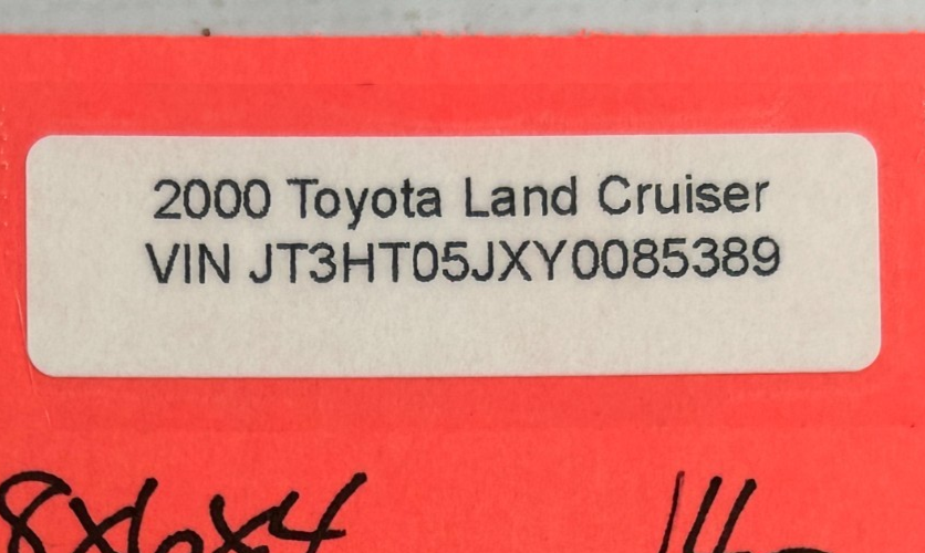1998-2001 Toyota Land Cruiser Air Conditioner Amplifier Control OEM 88650-60360