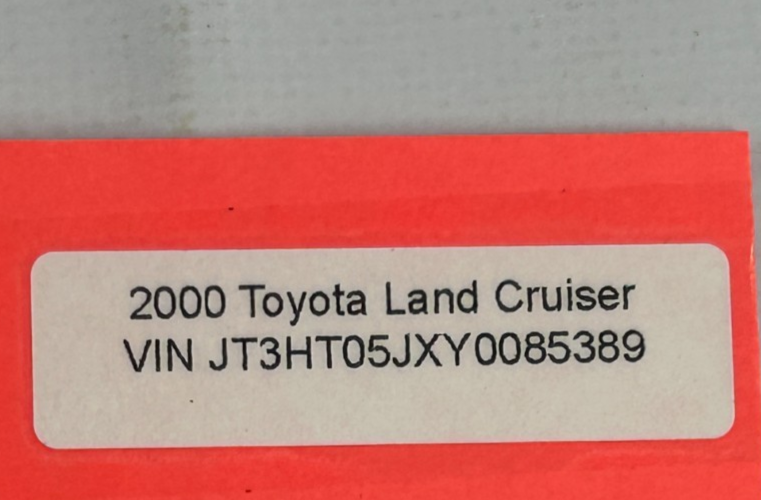 1998-2001 Toyota Land Cruiser Radiator Cooling Fan Relay Module OEM 88630-60090
