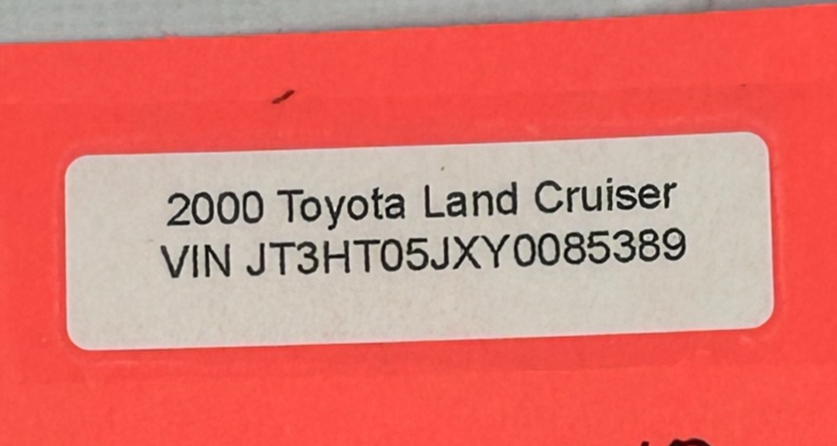98-03 Toyota Land Cruiser Front Left Interior Door Pull Handle OEM 69206-30150