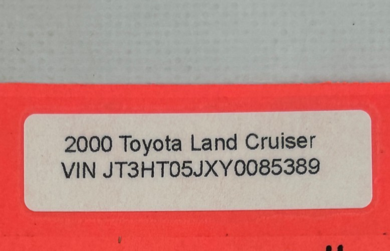 98-00 Toyota Land Cruiser Front Right Door Lock Latch Actuator OEM 69030-60080