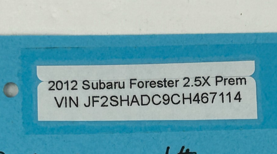 11-13 Subaru Forester Left Driver Dash A/C Air Vent Grille Trim OEM 66076FG110