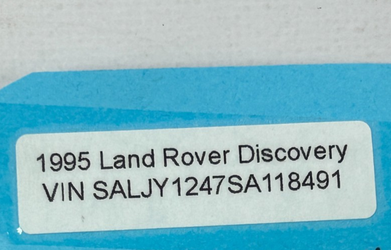 1994-1998 Land Rover Discovery Rear Wiper Fluid Control Switch OEM AMR3748