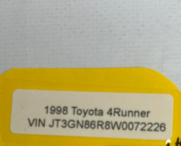 1996-2002 Toyota 4Runner Fuse Box Multi Purpose Relay OEM 90987-02012