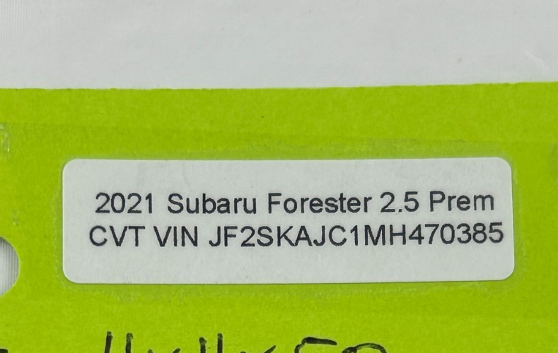 21-25 Subaru Forester Rear Tailgate Spoiler & 3rd Brake Light OEM 96031SJ004NN