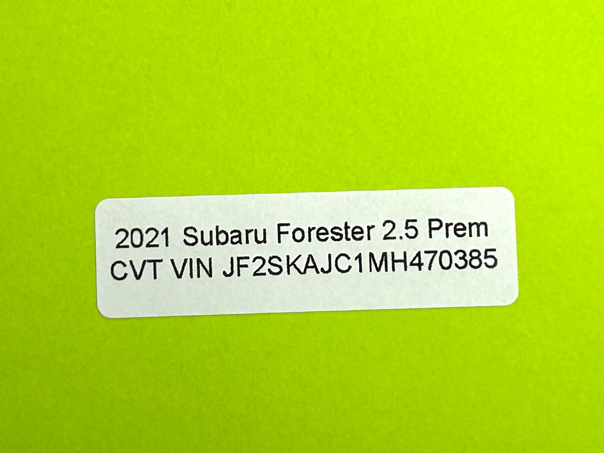 2021 Subaru Forester ECU ECM Engine Computer Control Module Unit OEM 22765AR670