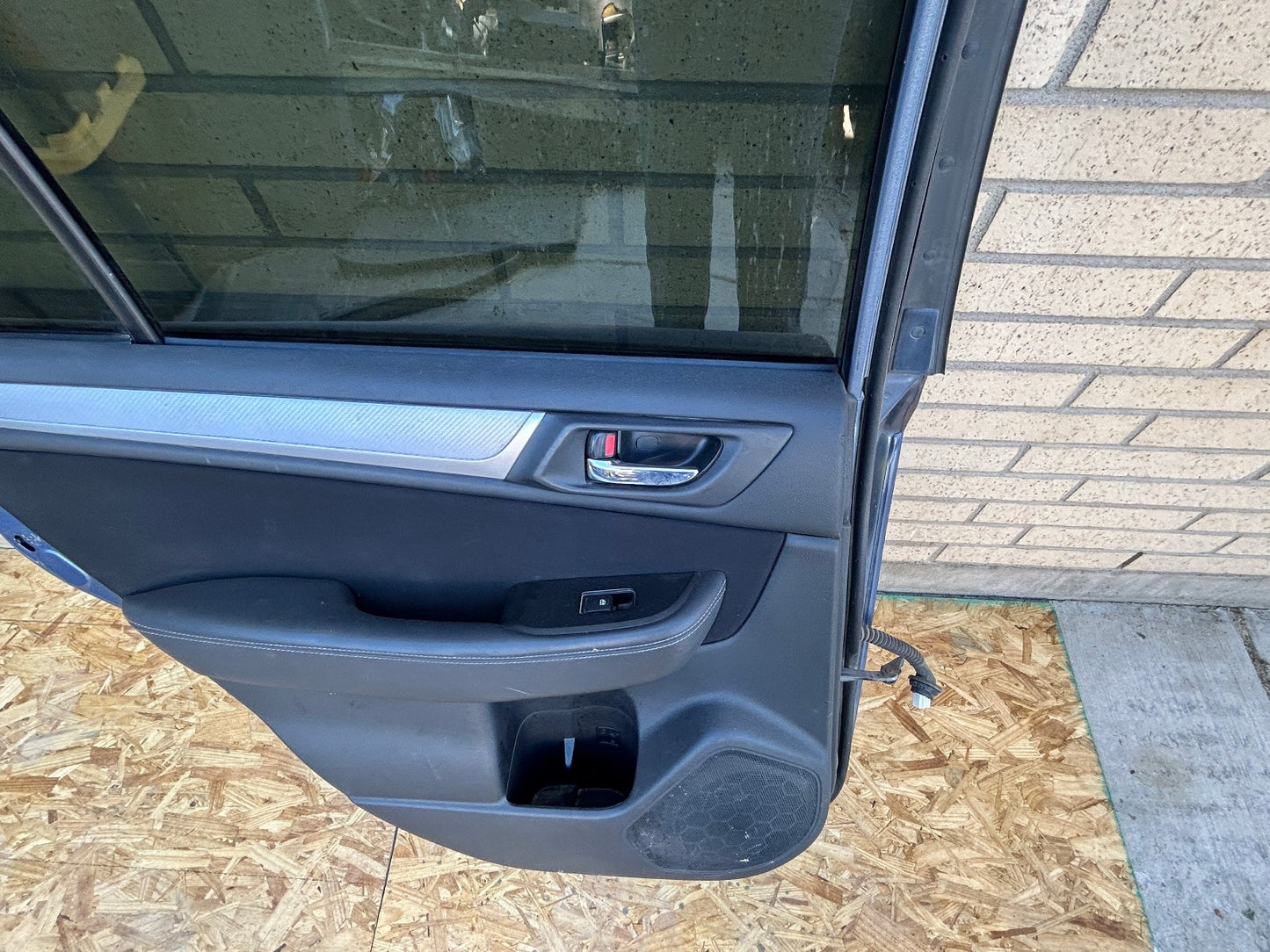 2015-2019 Subaru Outback Left Rear Door Shell Complete Blue H1C 60409AL03A9P