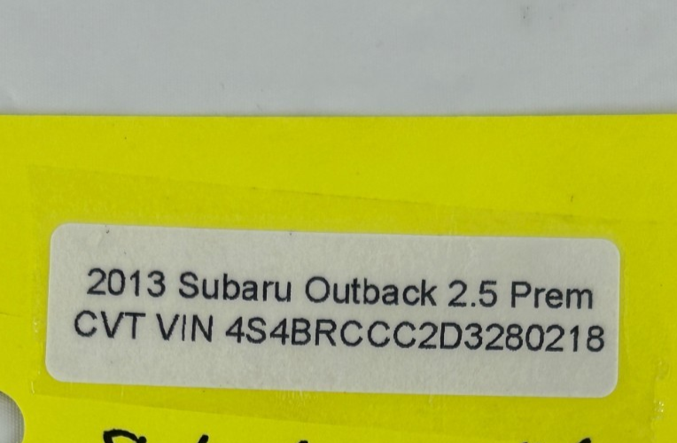 2013-2014 Subaru Outback Integrated Anti Theft Locking Module OEM 88281AJ54B