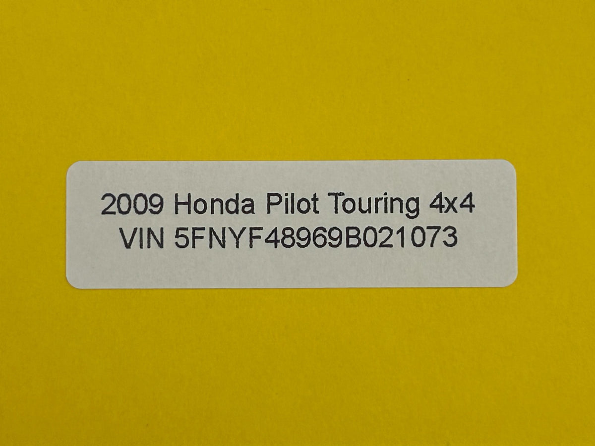 09-11 Honda Pilot Rear Left & Right Second Row Headrest Pair OEM 82140-SZA-A41ZD