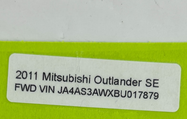 2007-2020 Mitsubishi Outlander Front High Tone Horn Signal OEM 8211A207