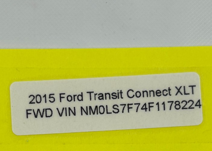 2014-2023 Ford Transit Connect Rear Door Latch Surround Trim OEM DT11-V433A26-AC