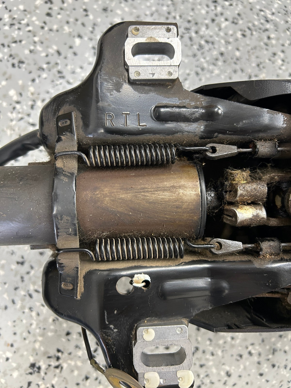 1989 Toyota Land Cruiser Steering Column Wiper & Ignition Wheel 45100-60140-03