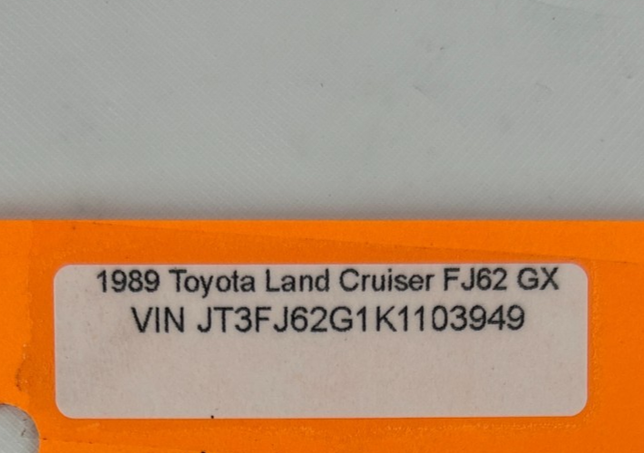 88-90 Toyota Land Cruiser Front Left Door Lock Actuator Solenoid OEM 85460-90A02