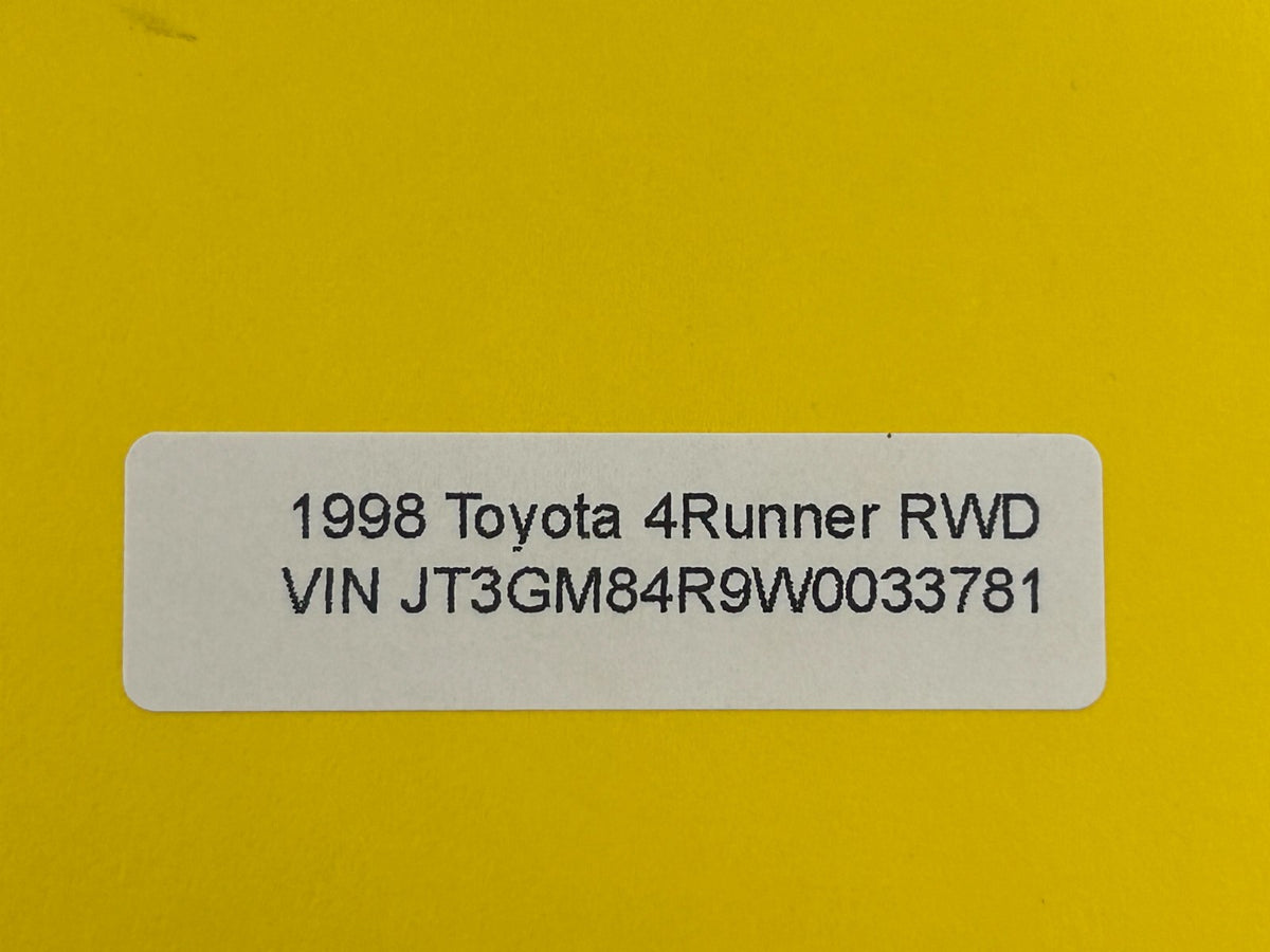 1996-2001 Toyota 4Runner Engine Air Intake Cleaner Resonator OEM 17880-0C010