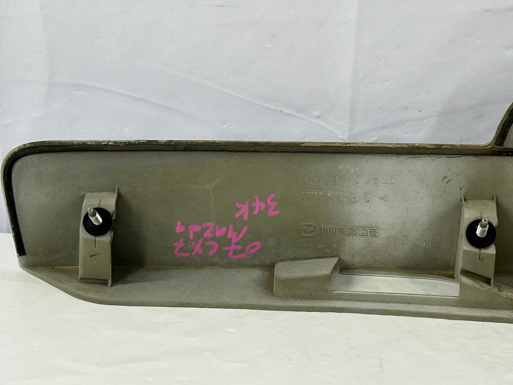 2007-2009 Mazda CX-7 Rear Liftgate Finish Panel Emblem Badge Trim OEM EG21-50811