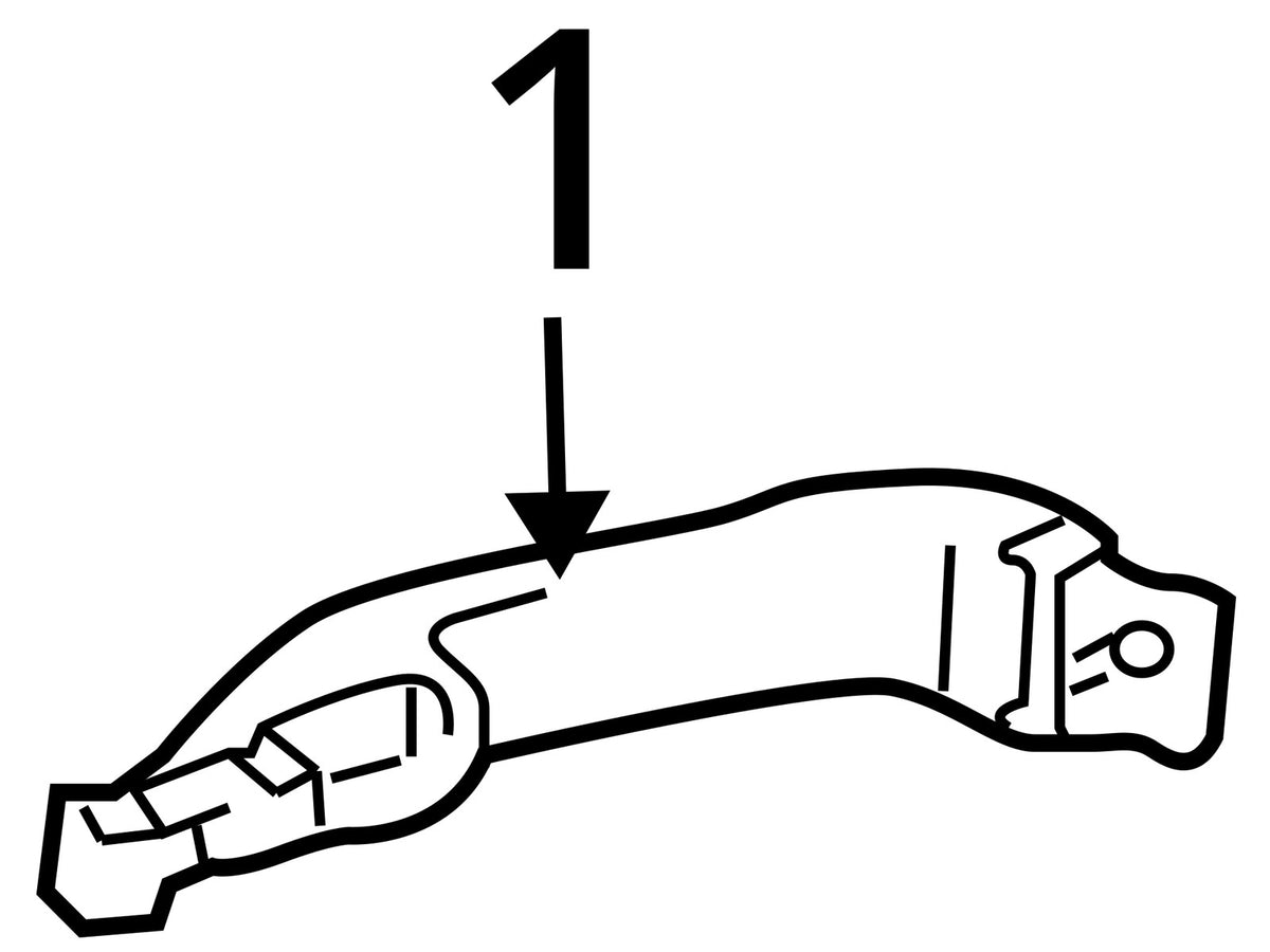 1999-2003 Lexus RX300 Rear Right Exterior Door Handle OEM 6923048010