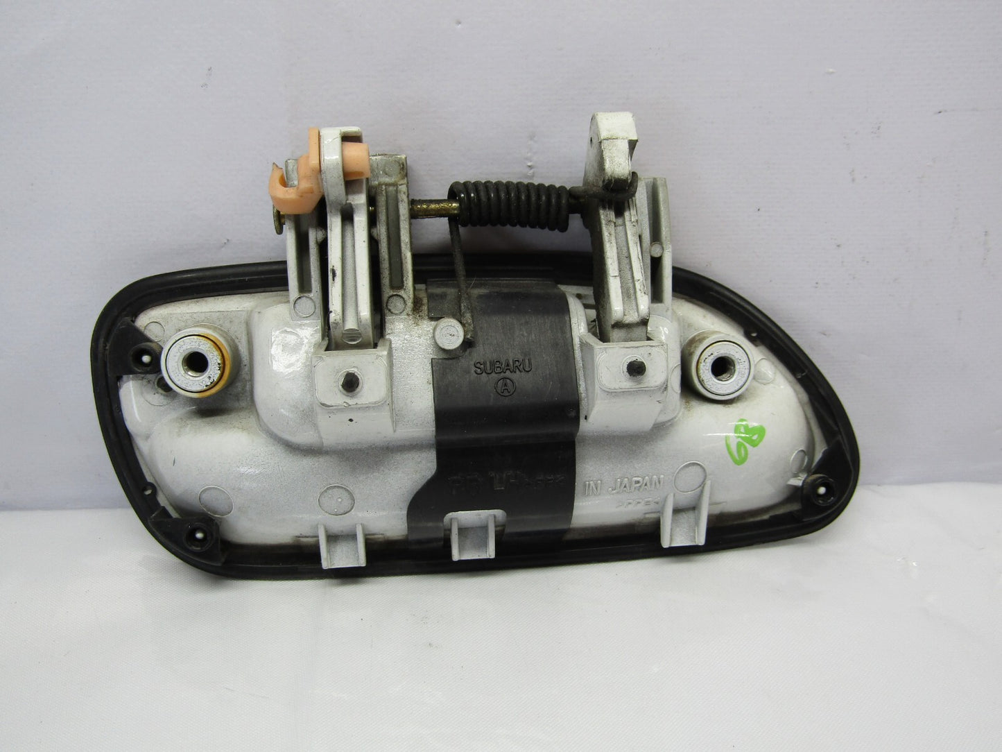1996-1999 Subaru Legacy Outback Rear Left Side Exterior Door Handle White OEM