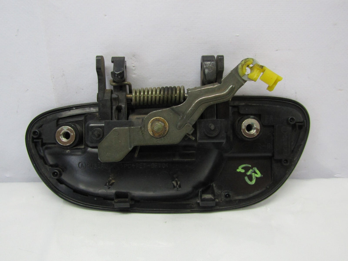 2005-2009 Subaru Outback Front Right Exterior Door Handle Black Assembly OEM