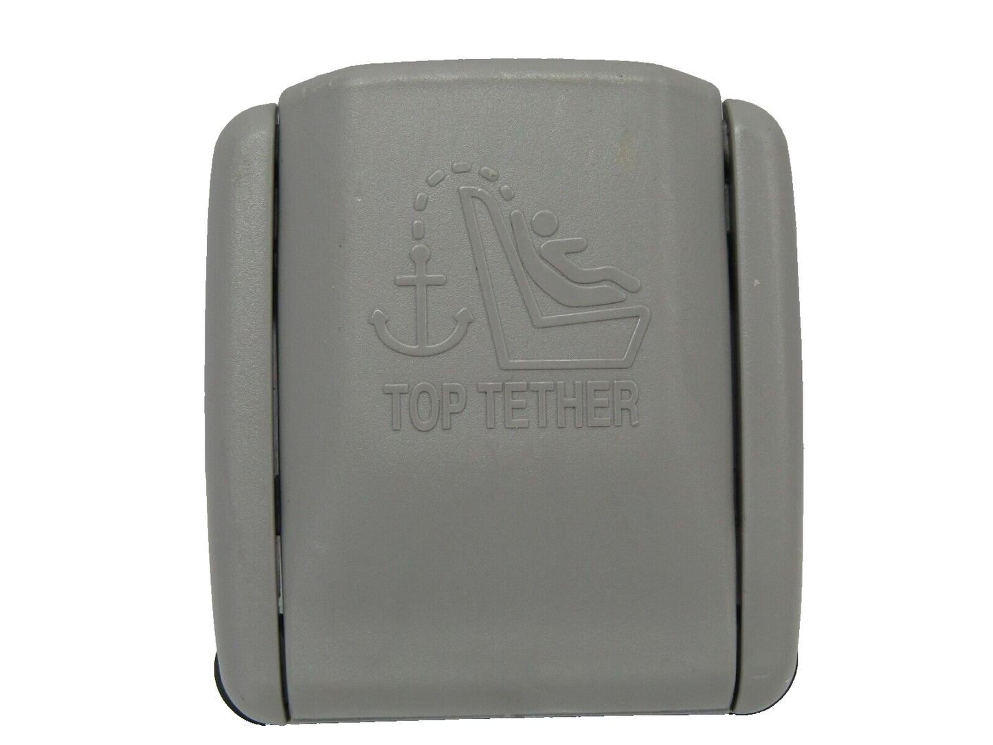 2003-2008 Subaru Forester Child Restraint Tether Anchor Plate Cap Gray OEM