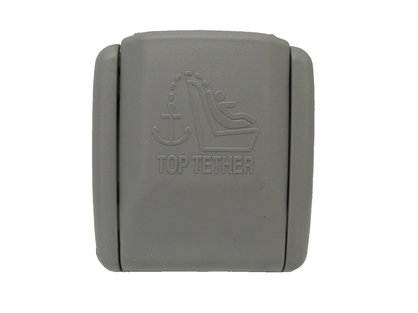 2003-2008 Subaru Forester Child Restraint Tether Anchor Plate Cap Gray OEM