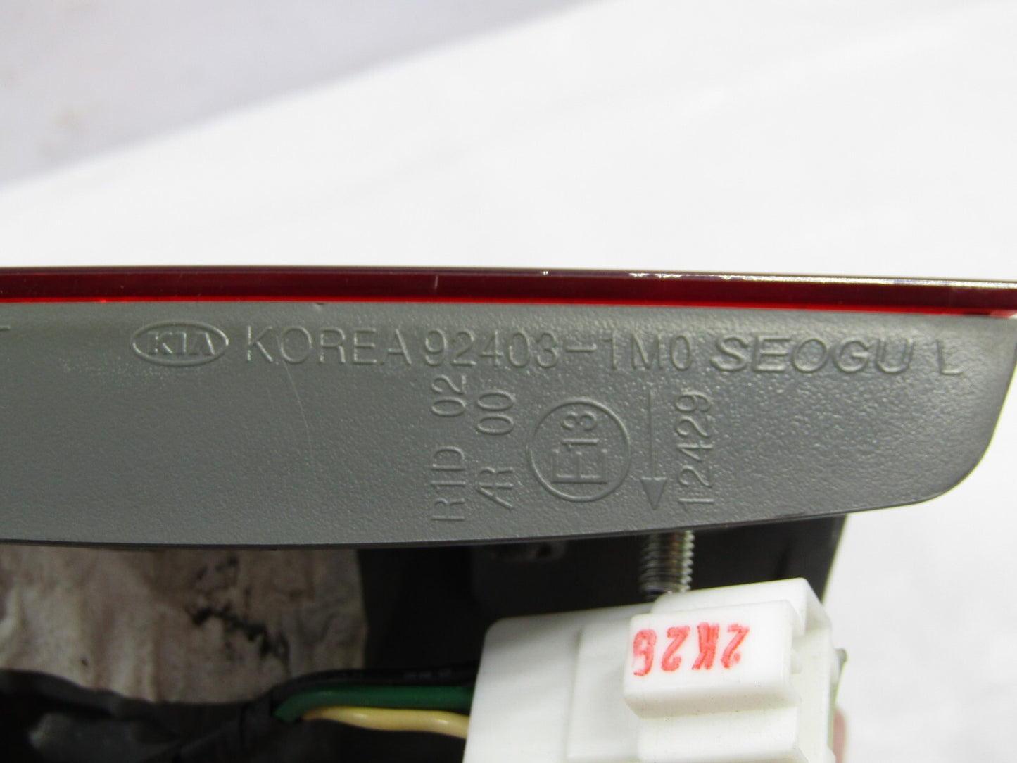 2010-2013 Kia Forte Sedan Left Trunk Lid Tail Light Assembly OEM