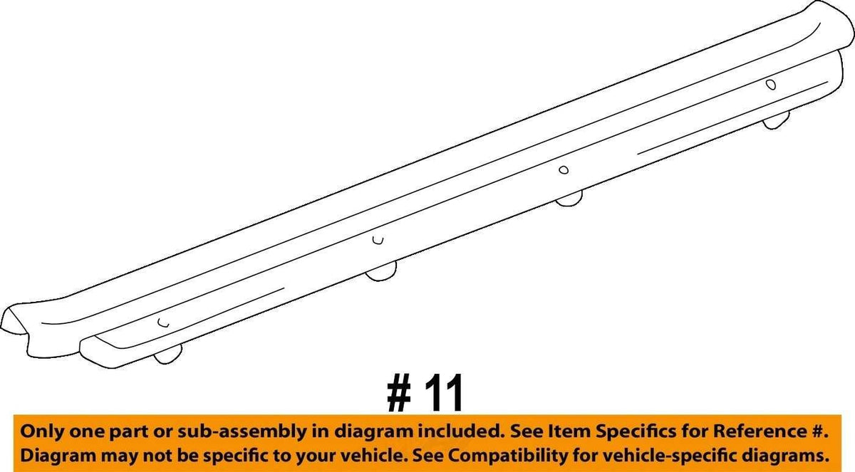 1996-2002 Toyota 4Runner Front Right Door Sill Scuff Plate Trim OEM 67913-35010
