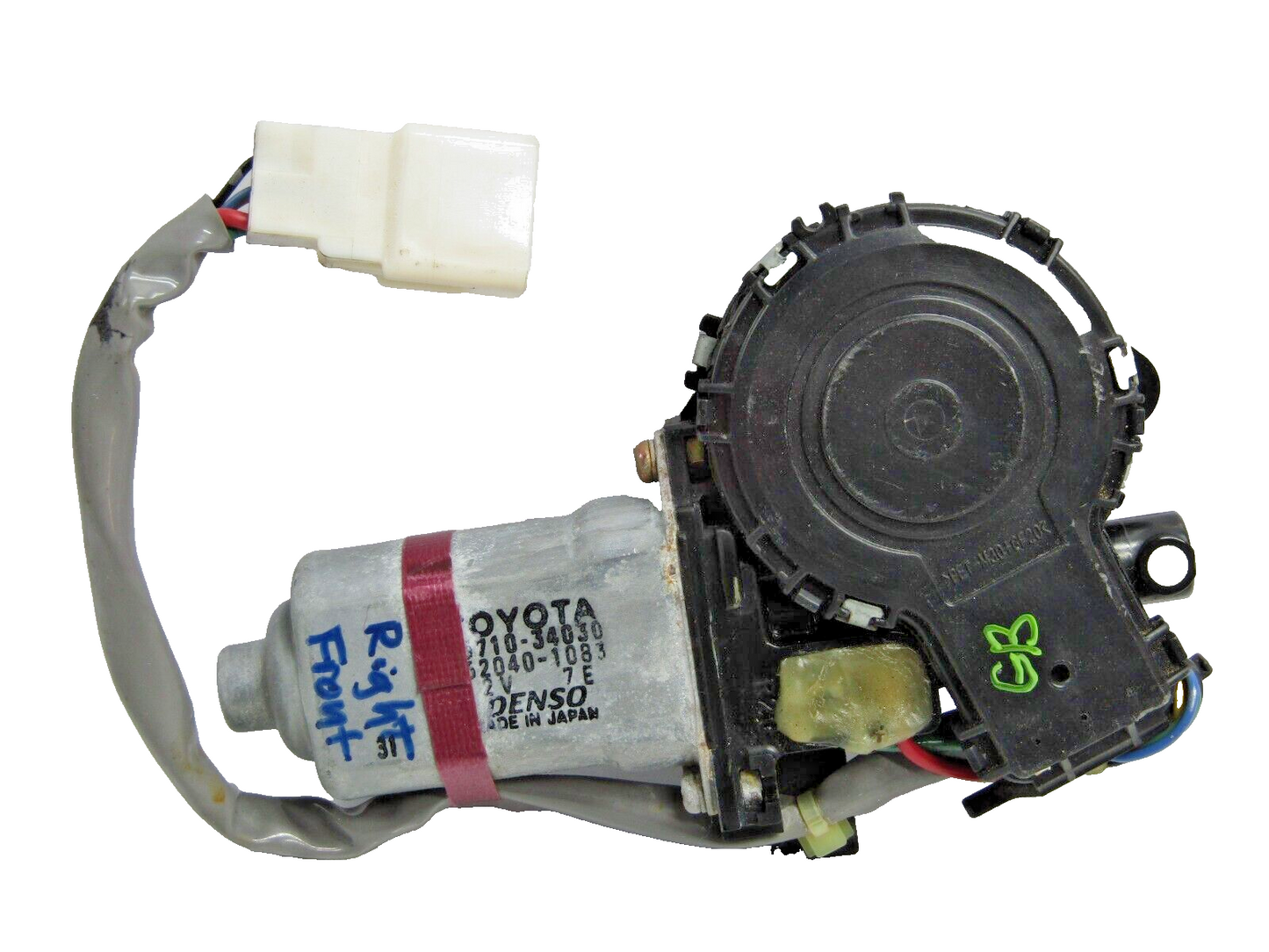 2001-2007 Toyota Sequoia Front Right Window Motor OEM