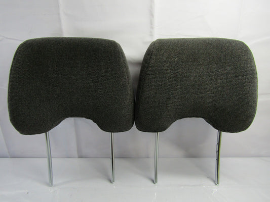 2000-2004 Subaru Outback Front Head Rest Set Gray Cloth OEM
