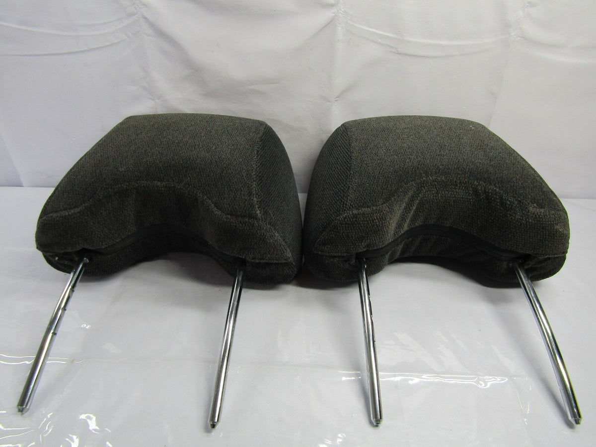 2000-2004 Subaru Outback Front Head Rest Set Gray Cloth OEM