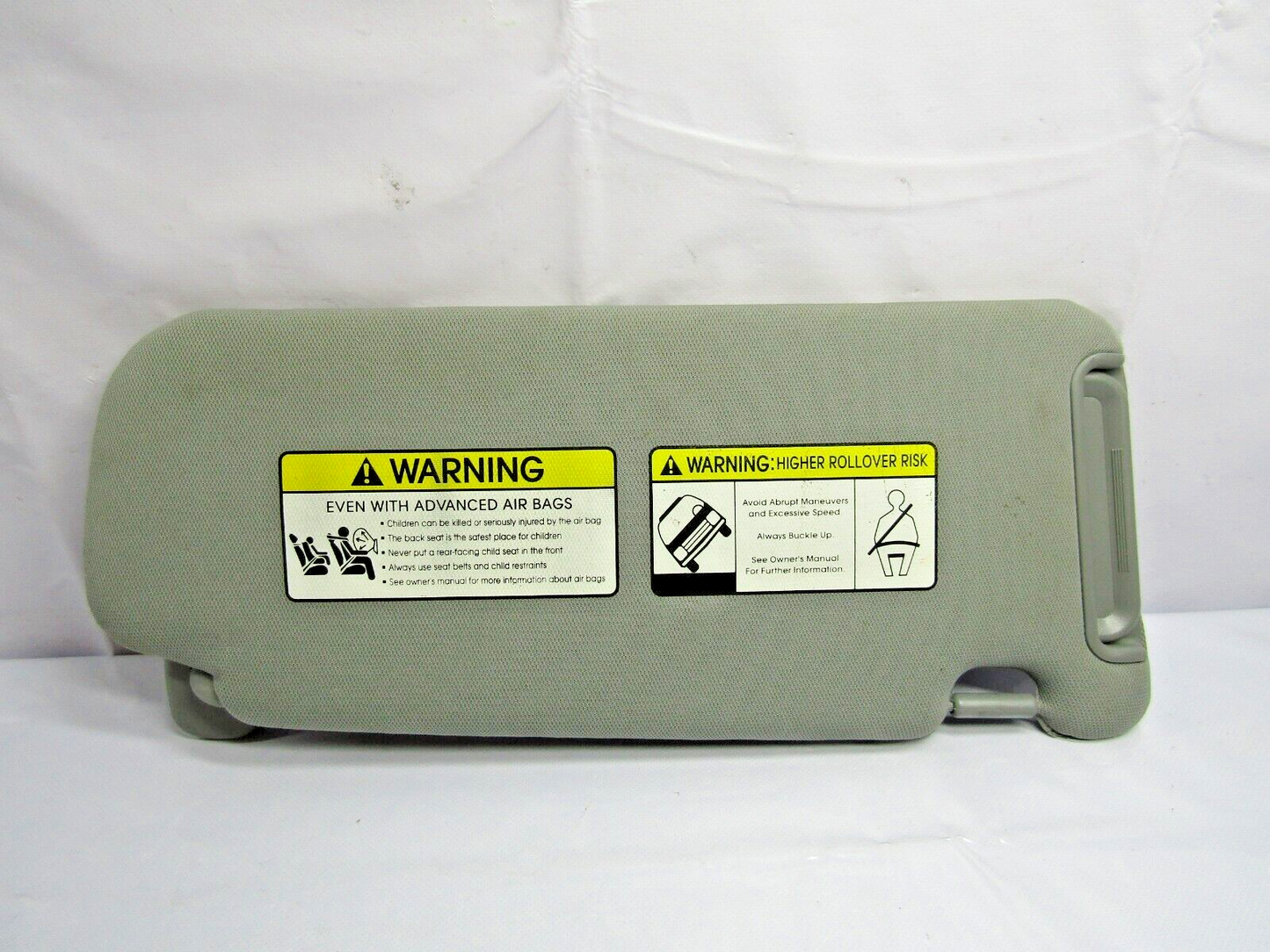 2010-2013 Kia Sorenta Left Side Sun Visor Shade Gray OEM