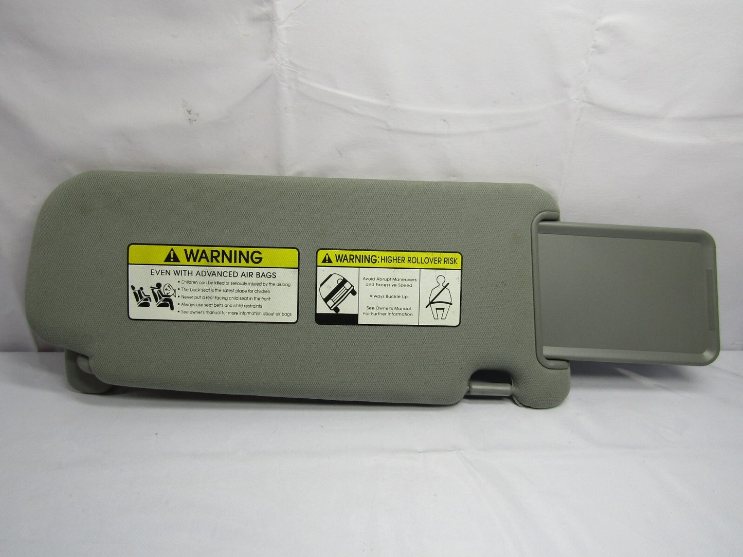 2010-2013 Kia Sorenta Left Side Sun Visor Shade Gray OEM