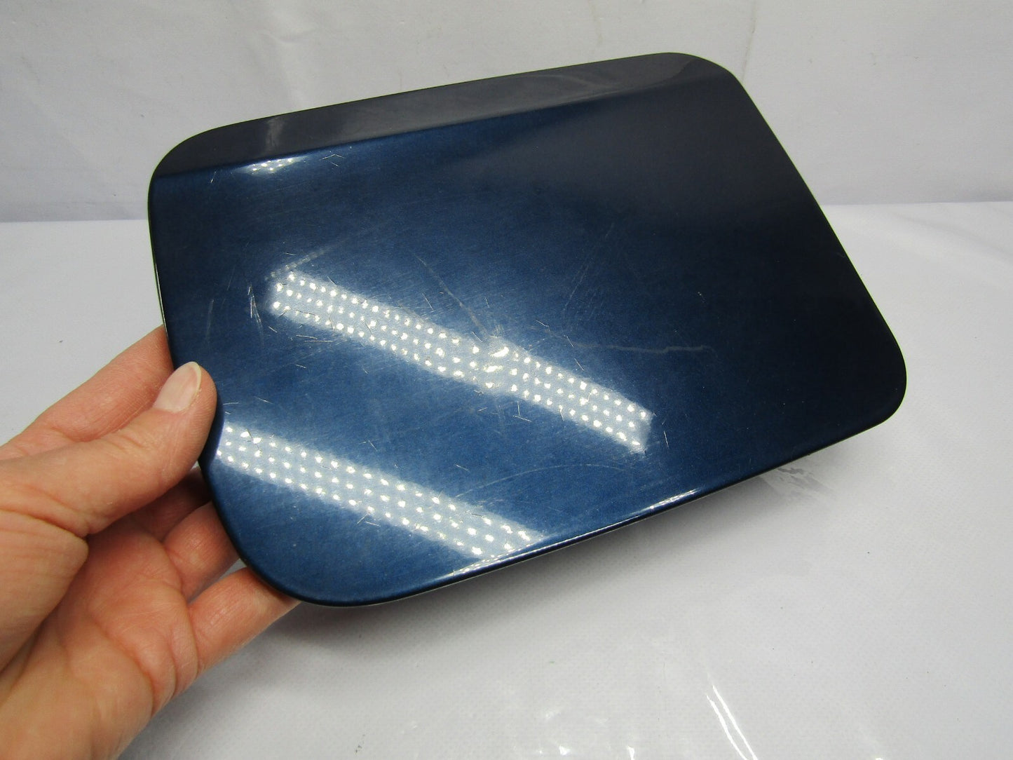 2000-2004 Subaru Outback Fuel Gas Filler Door Panel Blue OEM