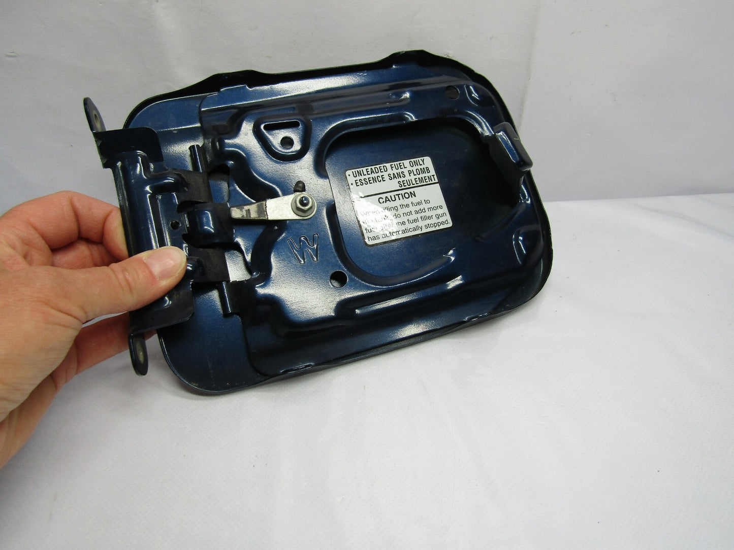 2000-2004 Subaru Outback Fuel Gas Filler Door Panel Blue OEM
