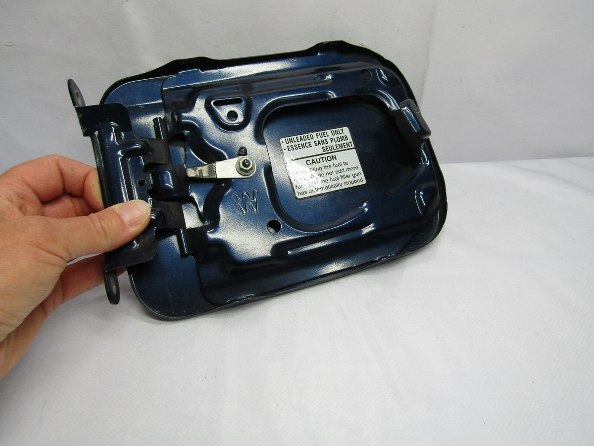 2000-2004 Subaru Outback Fuel Gas Filler Door Panel Blue OEM 57601FE000