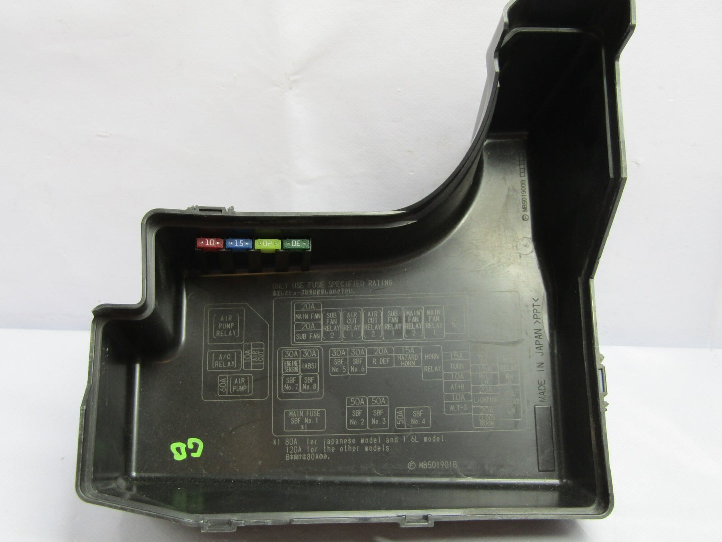 2006-2007 Subaru Impreza Main Fuse Relay Box Engine Bay Cover OEM