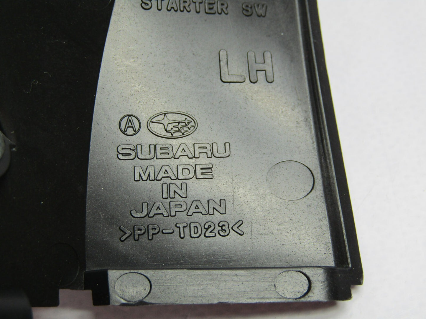 2010-2014 Subaru Outback Left Dash Starter Switch Trim Cover OEM