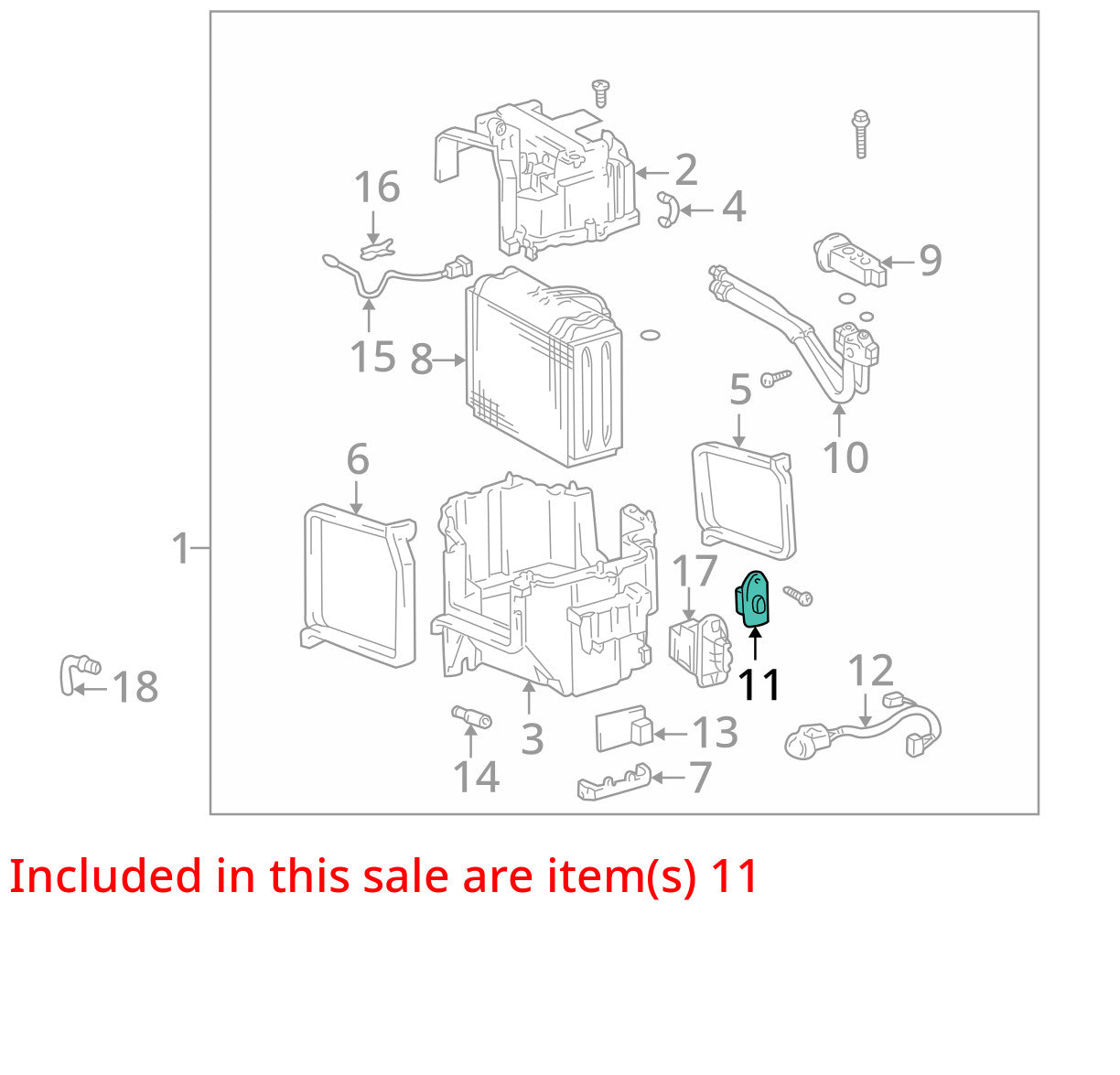1999-2002 Toyota 4Runner Blower Motor Resistor OEM 87138-35050