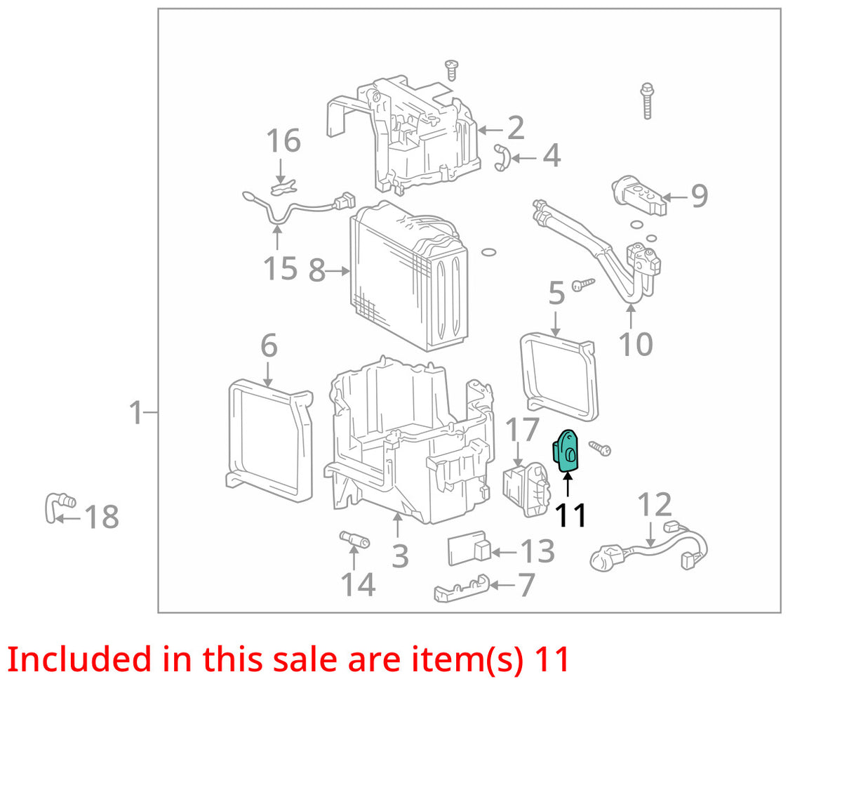 1999-2002 Toyota 4Runner Blower Motor Resistor OEM 87138-35050
