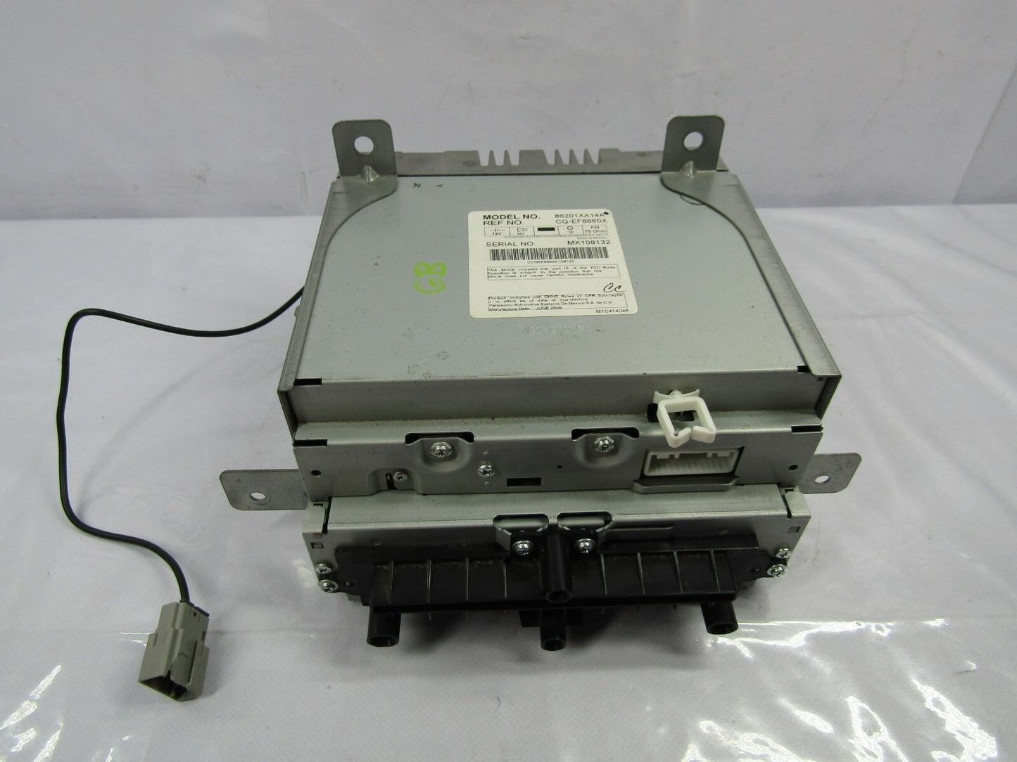 2005-2014 Subaru Tribeca Panasonic Radio Control Unit Stereo Body 86201XA14A OEM