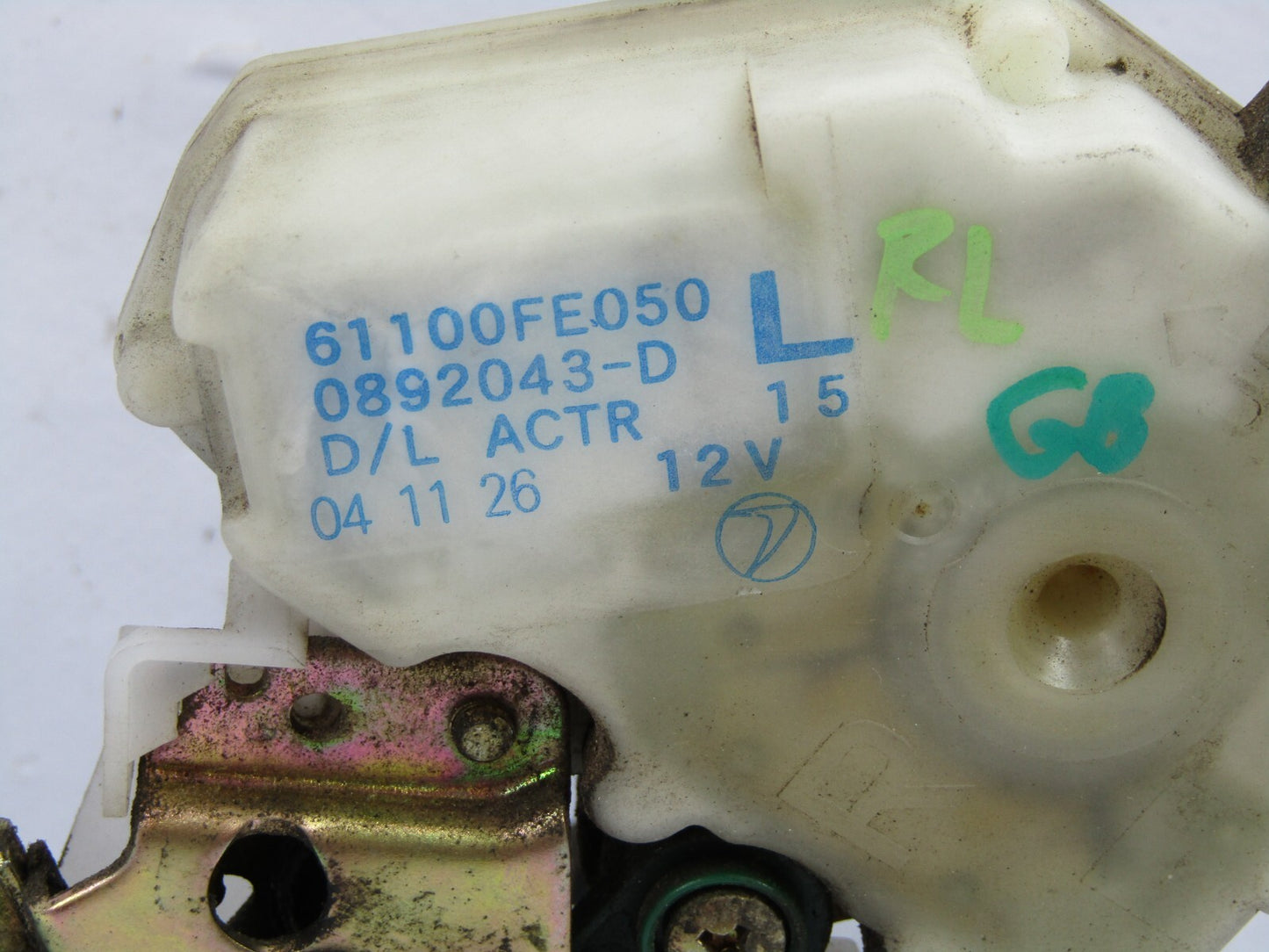 2002-2007 Subaru Impreza Rear Left Door Latch Lock Actuator OEM