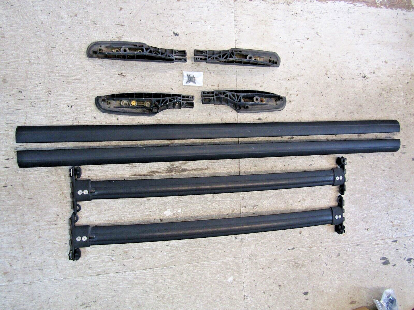 2001-2007 Toyota Sequoia Roof Rack Luggage Storage Side Bars Rails Complete Set