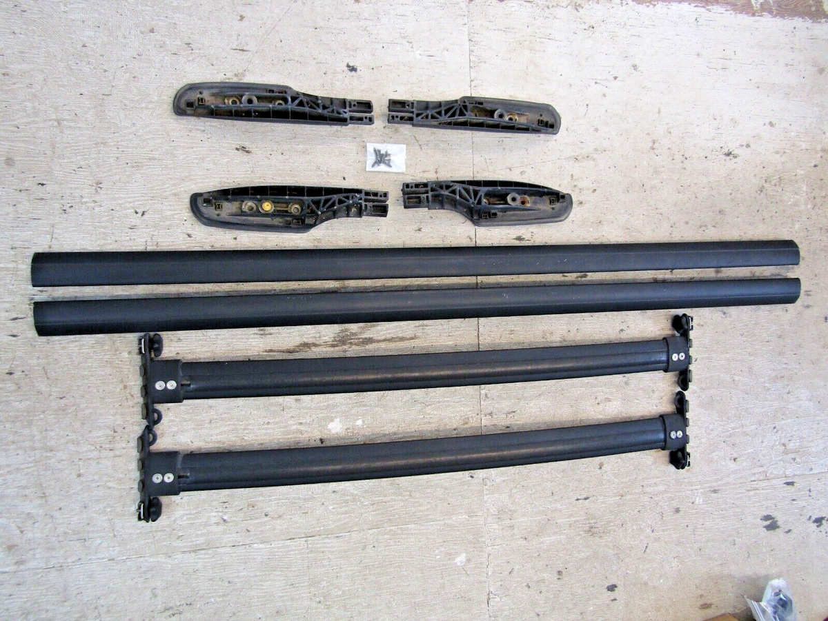 2001-2007 Toyota Sequoia Roof Rack Luggage Storage Side Bars Rails Complete Set