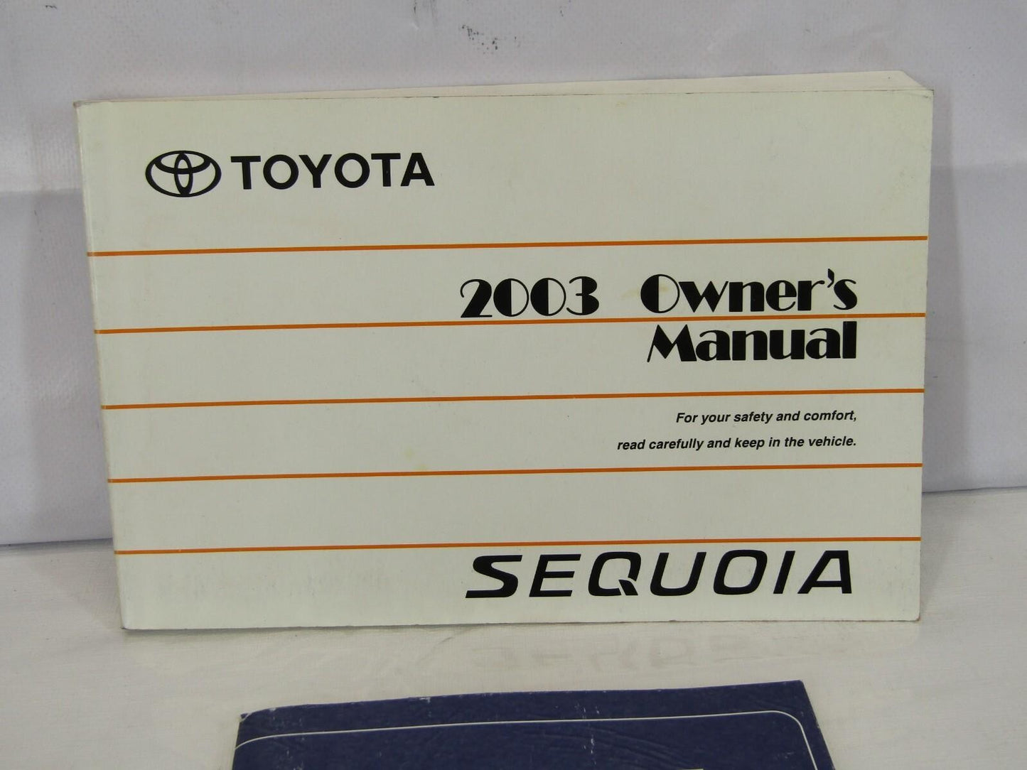 2003 Toyota Sequoia Owners Manual Factory Original Operators User Guide Suv OEM