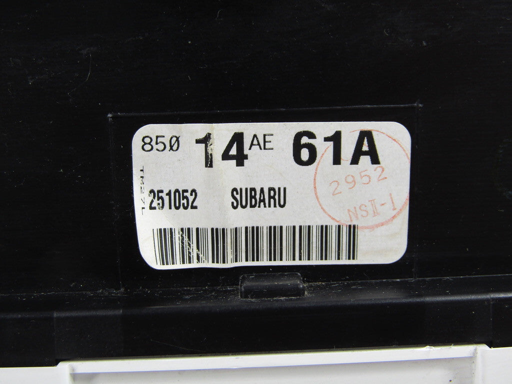 2003 Subaru Legacy Outback Speedometer Instrument Cluster Id 85014AE61A OEM