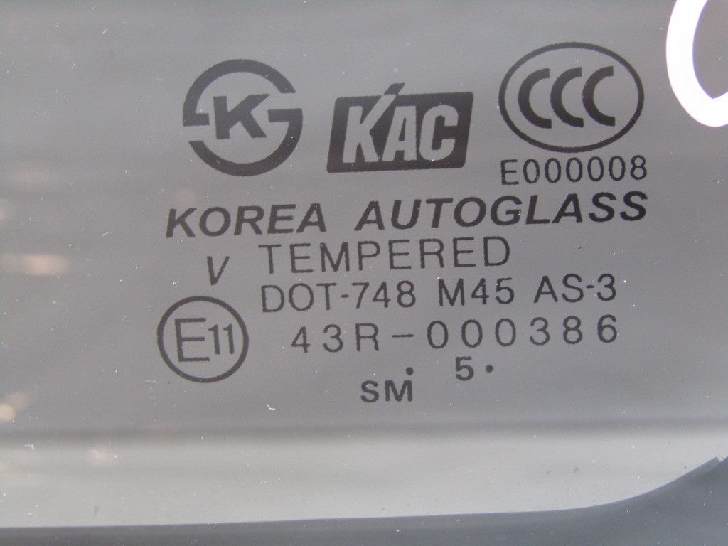 2001-2006 Hyundai Santa Fe Sunroof Sun Moon Roof Top Glass OEM