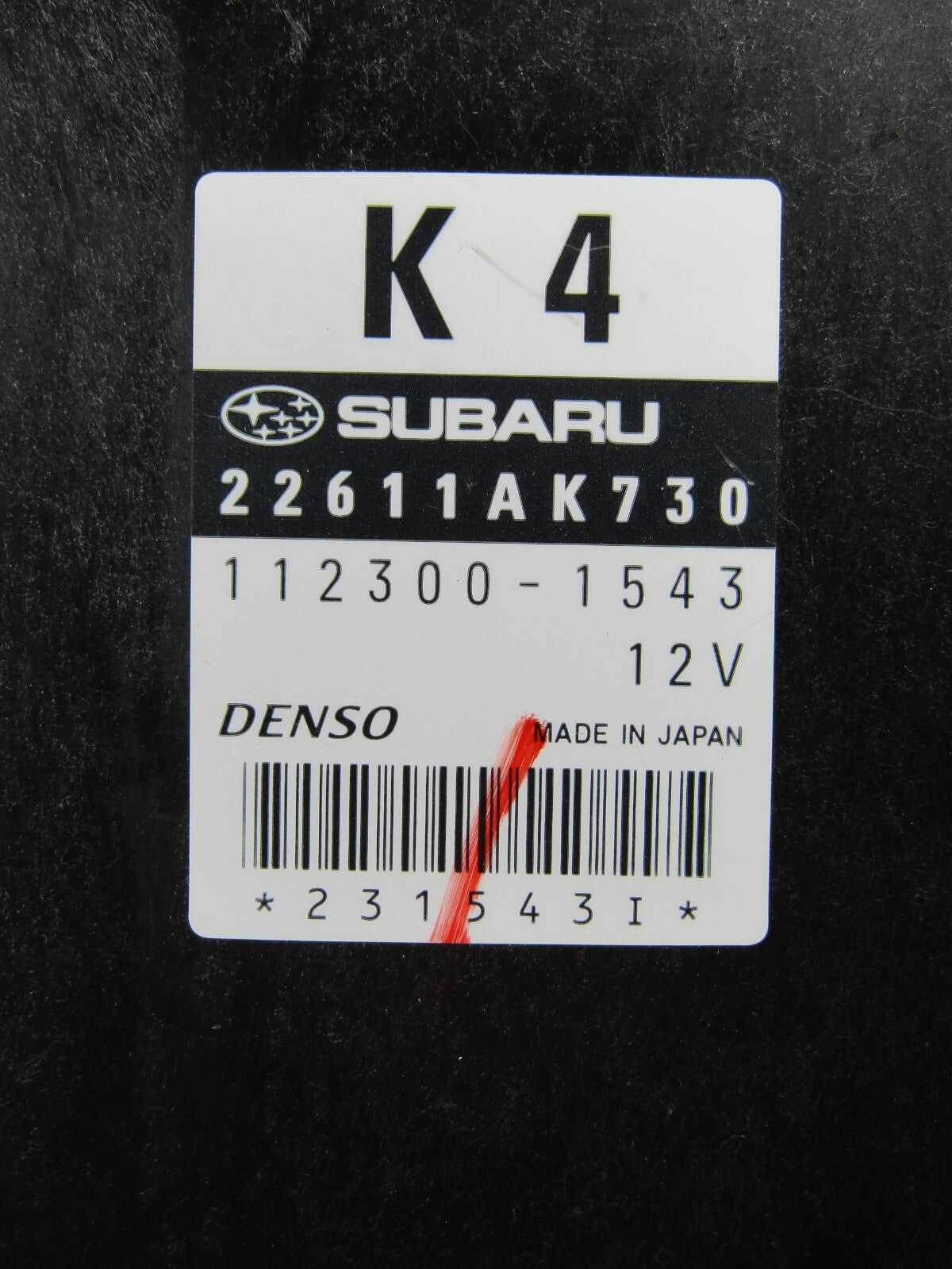 2006 Subaru Forester Engine Control Computer Module ECU ECM 22611AK730 OEM