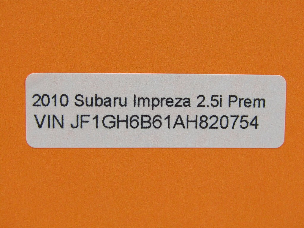 2008-2011 Subaru Impreza Outback Front Right Tweeter Speaker OEM