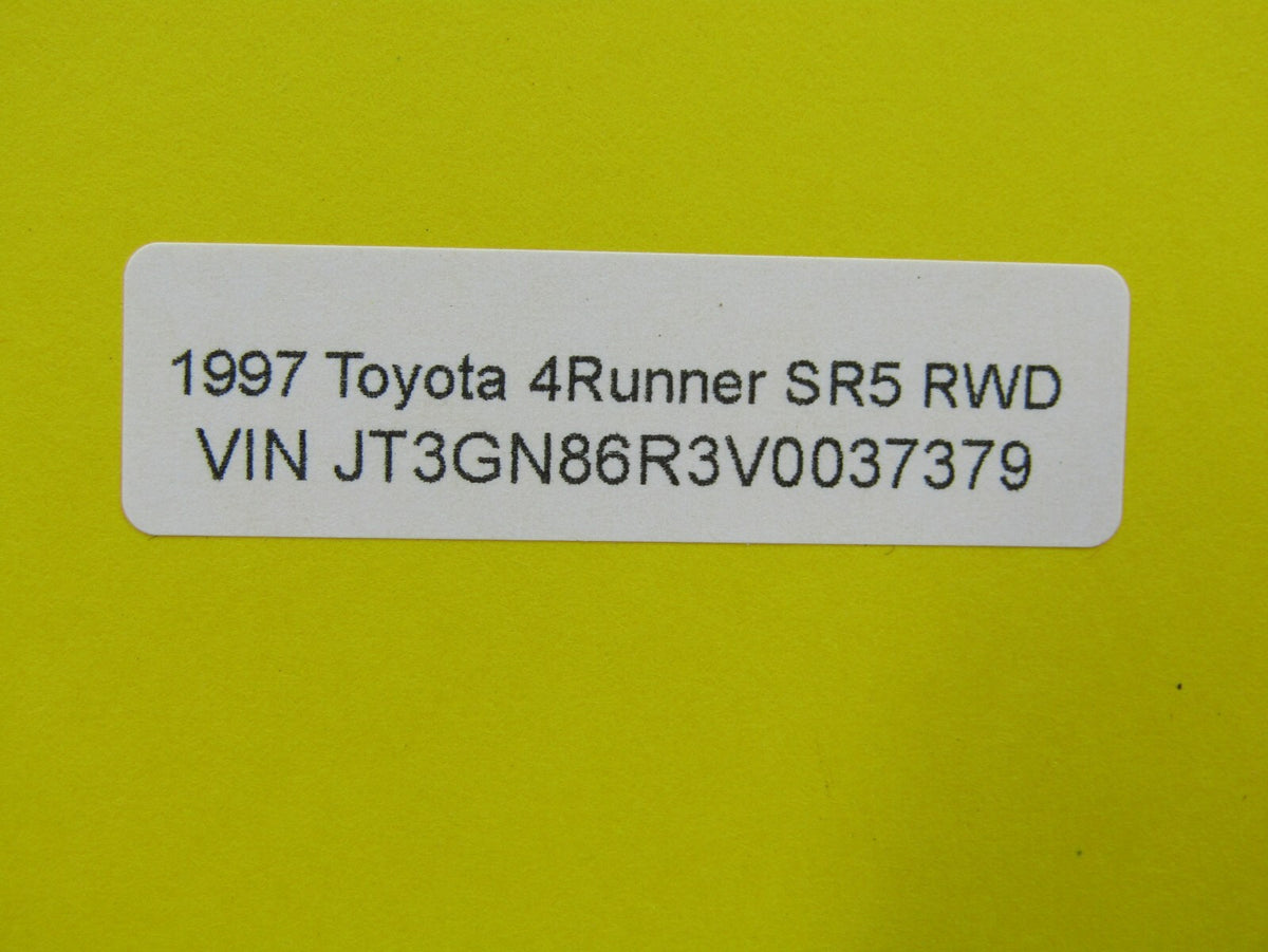 1996-2002 Toyota 4Runner Rear Left Power Window Motor OEM 85720-35080