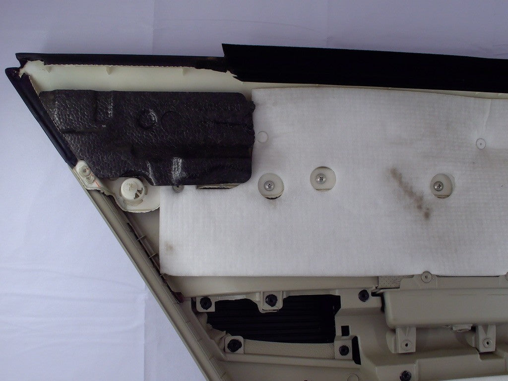 2010-2014 Subaru Outback Right Rear Interior Door Panel Card Ivory Leather OEM