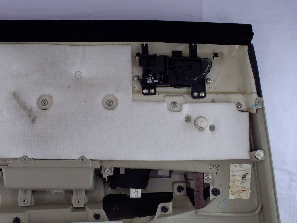 2010-2014 Subaru Outback Right Rear Interior Door Panel Card Ivory Leather OEM