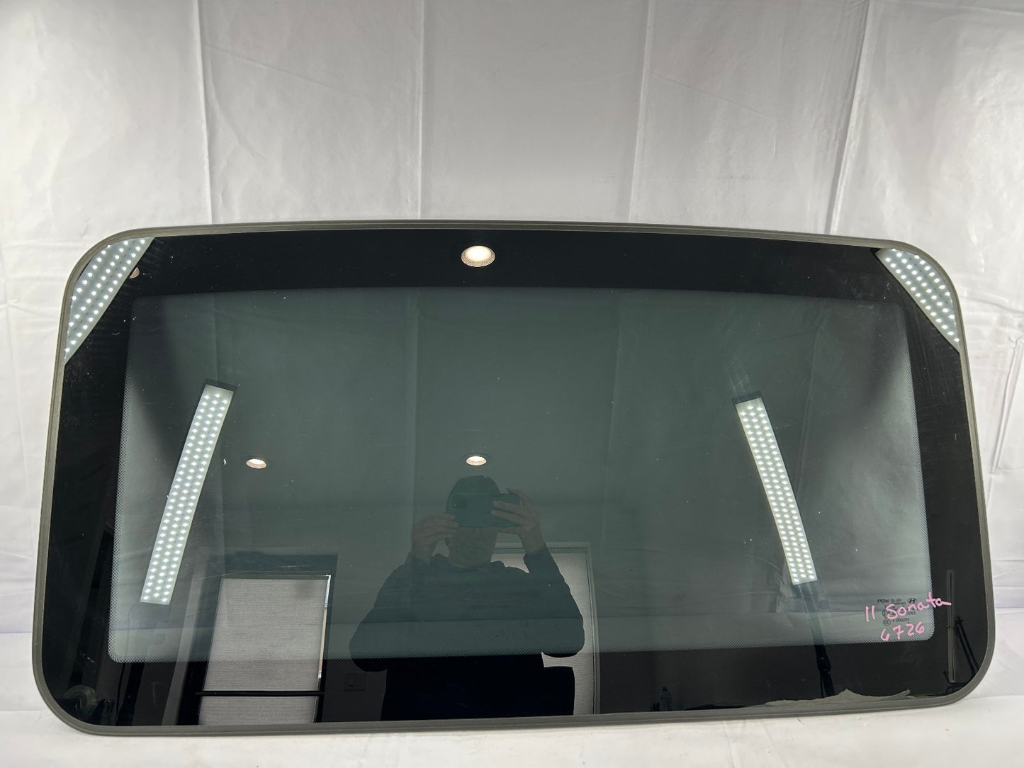 2009-2014 Hyundai Sonata Sun Roof Sunroof Window Glass OEM 81610-3Q000